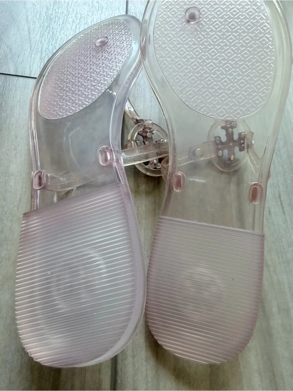 Tory Burch translucent pale